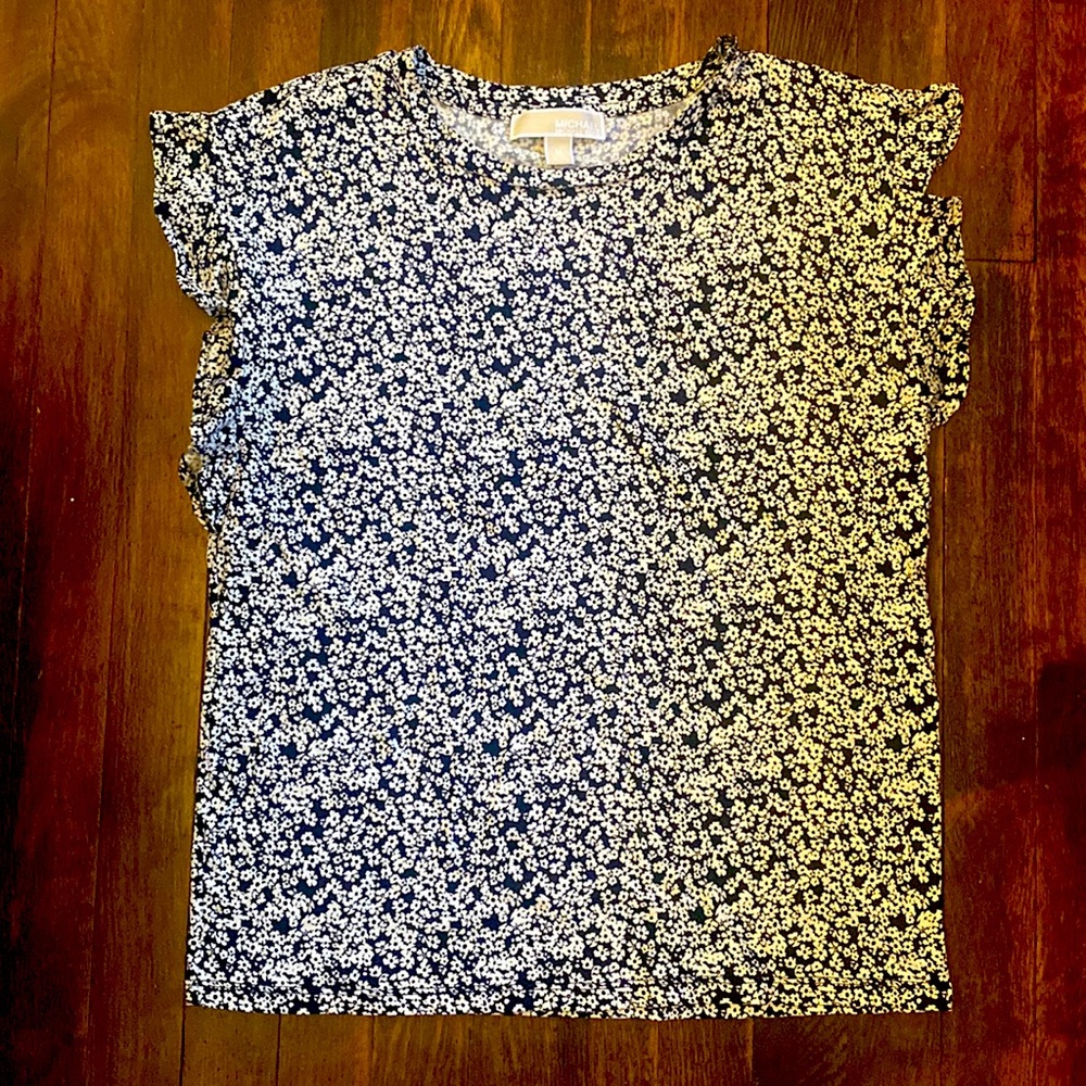 Michael Kors B/W Floral Tee
